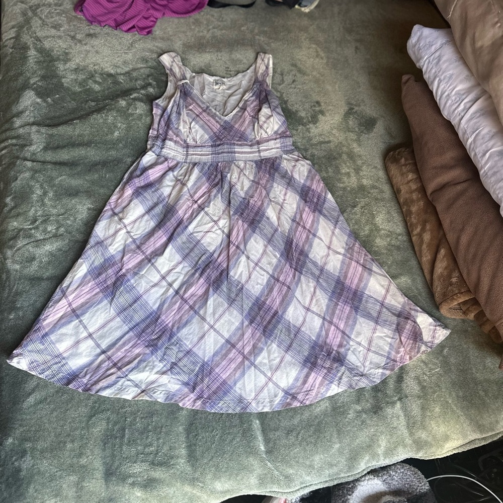 Target White Button-Front dress
